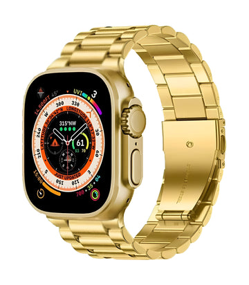 Hk9 Ultra Golden Smart Watch