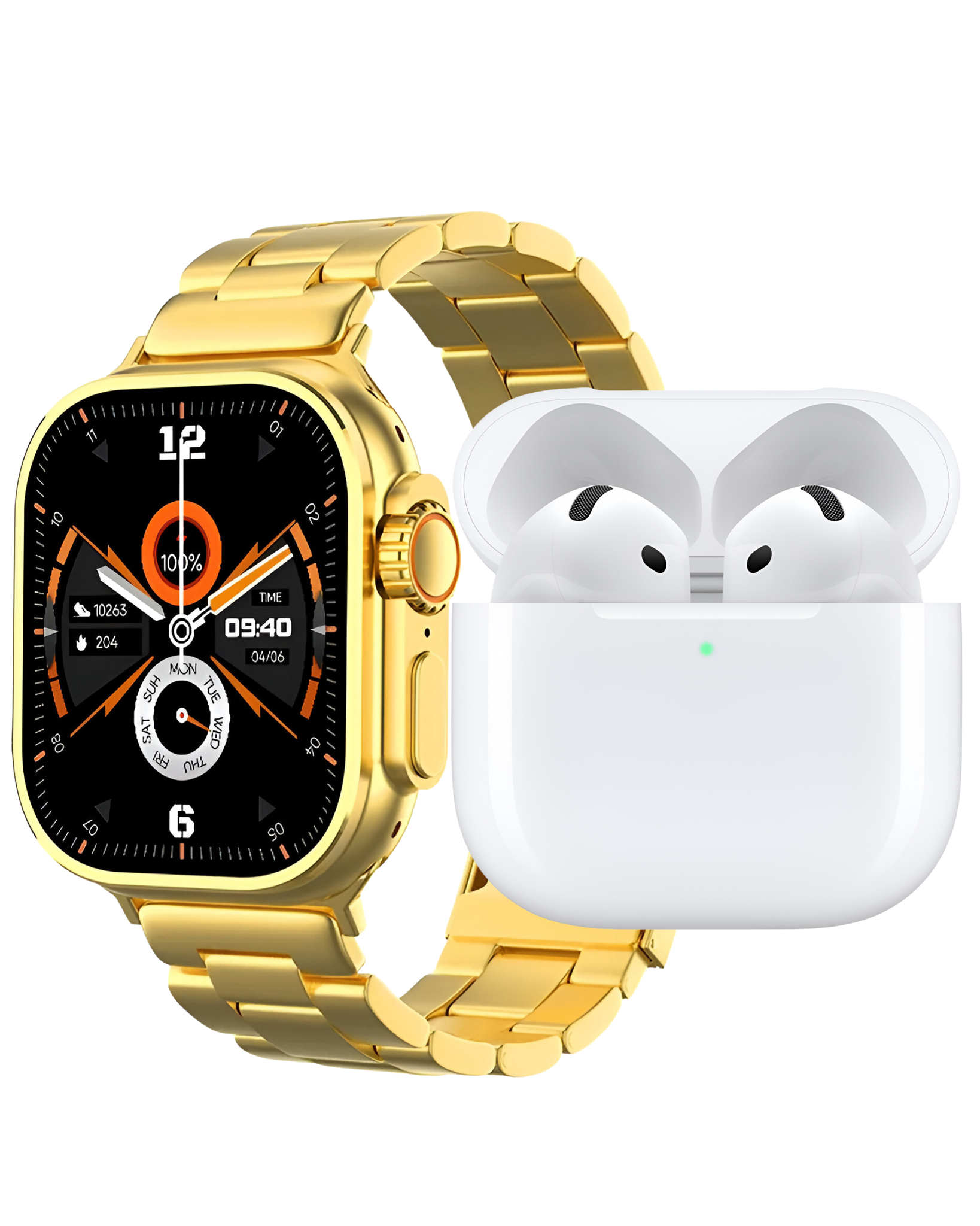 H20 Ultra Smartwatch 7Strap + Airpods pro 2